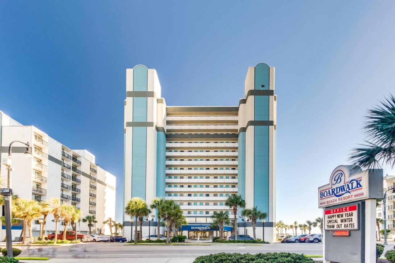Oceanfront Condo W Balcony Minutes Walk To The Beach Myrtle Beach Exterior foto
